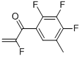 (9ci)-2-氟-1-(2,3,4-三氟-5-甲基苯基)-2-丙烯-1-酮結構式_65781-14-8結構式