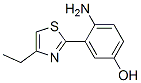 (9CI)-4-氨基-3-(4-乙基-2-噻唑)-苯酚結(jié)構(gòu)式_658076-59-6結(jié)構(gòu)式