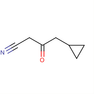 4-環(huán)丙基-3-氧代-丁腈結(jié)構(gòu)式_660448-91-9結(jié)構(gòu)式