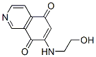 (9ci)-7-[(2-羥基乙基)氨基]-5,8-異喹啉二酮結(jié)構(gòu)式_662167-18-2結(jié)構(gòu)式