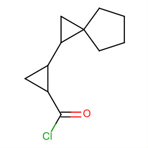 (9ci)-2-螺[2.4]庚-1-基-環(huán)丙烷羰酰氯結(jié)構(gòu)式_663618-27-7結(jié)構(gòu)式