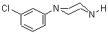 1-(3-氯苯基)哌嗪結(jié)構(gòu)式_6640-24-0結(jié)構(gòu)式