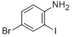 4-Bromo-2-iodoaniline Structure,66416-72-6Structure