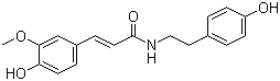 N-反式阿魏酰酪胺結(jié)構(gòu)式_66648-43-9結(jié)構(gòu)式