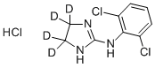 鹽酸可樂定-D4結(jié)構(gòu)式_67151-02-4結(jié)構(gòu)式