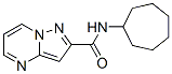 (9CI)-N-環(huán)庚基-吡唑并[1,5-a]嘧啶-2-羧酰胺結構式_676538-07-1結構式