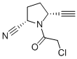 (2s,5r)-(9ci)-1-(氯乙?；?-5-乙炔-2-吡咯烷甲腈結(jié)構(gòu)式_676559-69-6結(jié)構(gòu)式