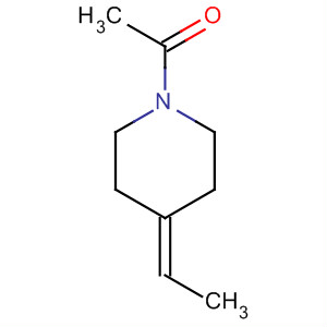 (9ci)-1-乙?；?4-亞乙基-哌啶結(jié)構(gòu)式_67727-82-6結(jié)構(gòu)式
