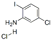 2-碘-5-氯苯胺鹽酸鹽結(jié)構(gòu)式_6781-33-5結(jié)構(gòu)式