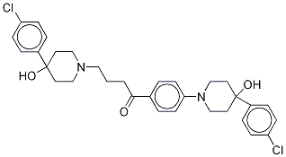 4-[4-(4-氯苯基)-4-羥基-1-哌啶基]-1-[4-[4-(4-氯苯基)-4-羥基-1-哌啶基]苯基]-1-丁酮結構式_67987-08-0結構式