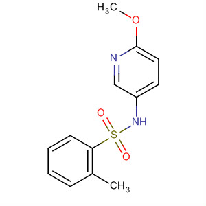N-(6-甲氧基-吡啶-3-基)-2-甲基-苯磺酰胺結(jié)構(gòu)式_680591-13-3結(jié)構(gòu)式