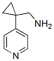 (9ci)-1-(4-吡啶)-環(huán)丙烷甲胺結(jié)構(gòu)式_680973-08-4結(jié)構(gòu)式