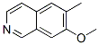 (9ci)-7-甲氧基-6-甲基-異喹啉結(jié)構(gòu)式_68287-68-3結(jié)構(gòu)式