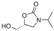 2-Oxazolidinone,5-(hydroxymethyl)-3-(1-methylethyl)-,(5r)-(9ci)Structure,68430-37-5Structure 2-Oxazolidinone,5-(hydroxymethyl)-3-(1-methylethyl)-,(5r)-(9ci) Structure,68430-37-5Structure