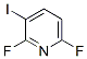 Pyridine, 2,6-difluoro-3-iodo-Structure,685517-67-3Structure Pyridine, 2,6-difluoro-3-iodo- Structure,685517-67-3Structure