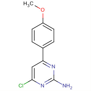 4-氯-6-(4-甲氧基苯基)-2-嘧啶胺結(jié)構(gòu)式_688782-45-8結(jié)構(gòu)式