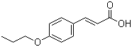 3-(4-Propoxyphenyl)acrylic acid Structure,69033-81-4Structure
