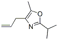 Oxazole, 5-methyl-2-(1-methylethyl)-4-(2-propenyl)-(9ci)Structure,690684-48-1Structure Oxazole, 5-methyl-2-(1-methylethyl)-4-(2-propenyl)-(9ci) Structure,690684-48-1Structure