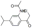 (9ci)-n-[2-(氯乙酰基)-5-(1-甲基乙基)苯基]-乙酰胺結構式_690978-52-0結構式