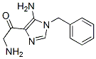 2-氨基-1-[5-氨基-1-(苯基甲基)-1H-咪唑-4-基]乙酮結(jié)構(gòu)式_69195-91-1結(jié)構(gòu)式