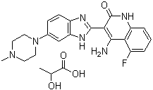 多韋替尼乳酸鹽結(jié)構(gòu)式_692737-80-7結(jié)構(gòu)式