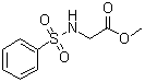 N-(phenylsulfonyl)glycine methyl ester Structure,69398-48-7Structure