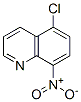 5-氯-8-硝基喹啉結(jié)構(gòu)式_6942-98-9結(jié)構(gòu)式
