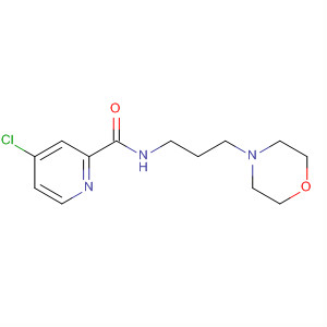 4-氯-n-[3-(4-嗎啉)丙基]-2-吡啶羧酰胺結(jié)構(gòu)式_694499-01-9結(jié)構(gòu)式
