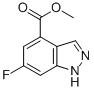 6-氟-4-吲唑羧酸甲酯結(jié)構(gòu)式_697739-05-2結(jié)構(gòu)式