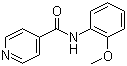 N-(2-甲氧基苯基)-4-吡啶羧酰胺結構式_70301-28-9結構式