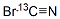 氰溴化物-13C結構式_70610-98-9結構式