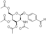 4-甲?；交?2-乙酰氨基-3,4,6-三-o-乙酰基-2-脫氧-beta-d-吡喃葡萄糖苷結(jié)構(gòu)式_70622-68-3結(jié)構(gòu)式