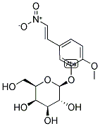 [2-甲氧基-4-(2-硝基乙烯基)苯基]-Β-D-吡喃半乳糖苷結(jié)構(gòu)式_70622-78-5結(jié)構(gòu)式