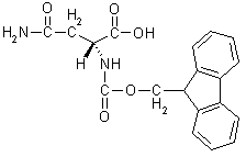 Nalpha-FMOC-L-Asparagine Structure,71989-16-7Structure