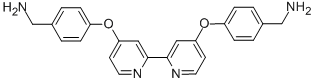 4-[4-(4-氨基甲基苯氧基)-[2,2]聯(lián)吡啶-4-基氧基]-芐胺結(jié)構(gòu)式_727371-69-9結(jié)構(gòu)式