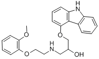 Carvedilol Structure,72956-09-3Structure