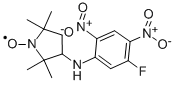 3-(5-Fluoro-2,4-dinitroanilino)-2,2,5,5,-tetramethyl-1-pyrrolidinyloxyStructure,73784-45-9Structure 3-(5-Fluoro-2,4-dinitroanilino)-2,2,5,5,-tetramethyl-1-pyrrolidinyloxy Structure,73784-45-9Structure
