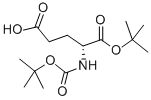 BOC-D-GLU-OTBU Structure,73872-71-6Structure