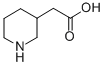 3-Piperidine acetic acid Structure,74494-52-3Structure