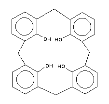 杯[4]芳烴結構式_74568-07-3結構式