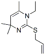 (9CI)-1-乙基-1,4-二氫-4,4,6-三甲基-2-(2-丙烯基硫代)-嘧啶結(jié)構式_746546-24-7結(jié)構式