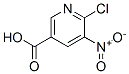 3-Pyridinecarboxylic acid, 6-chloro-5-nitro-Structure,7477-10-3Structure 3-Pyridinecarboxylic acid, 6-chloro-5-nitro- Structure,7477-10-3Structure