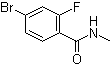 4-Bromo-2-fluoro-n-methylbenzamide Structure,749927-69-3Structure