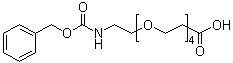 CBZ-NH-PEG4-CH2CH2COOH結(jié)構(gòu)式_756526-00-8結(jié)構(gòu)式