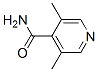 (7ci,8ci)-3,5-二甲基-異煙酰胺結(jié)構(gòu)式_7584-14-7結(jié)構(gòu)式