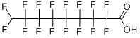 9H-hexadecafluorononanoic acid Structure,76-21-1Structure