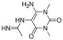 (9ci)-n-(6-氨基-1,2,3,4-四氫-1,3-二甲基-2,4-二氧代-5-嘧啶)-鹽酸乙脒結構式_763044-16-2結構式