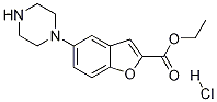 5-(1-Piperazinyl)-2-benzofurancarboxylic acid ethyl ester hydrochlorideStructure,765935-67-9Structure 5-(1-Piperazinyl)-2-benzofurancarboxylic acid ethyl ester hydrochloride Structure,765935-67-9Structure