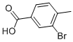 3-Bromo-4-methylbenzoic acid Structure,7697-26-9Structure
