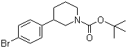 Tert-butyl 3-(4-bromophenyl)piperidine-1-carboxylate Structure,769944-73-2Structure